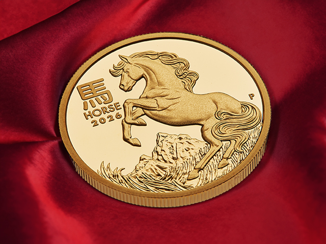 The Perth Mint 2026 Year of the Horse Lunar coin