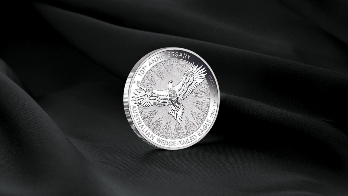 wedge tail eagle 1oz silver bullion coin