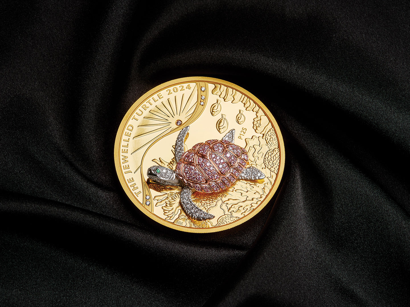 Jewelled Turtle coin