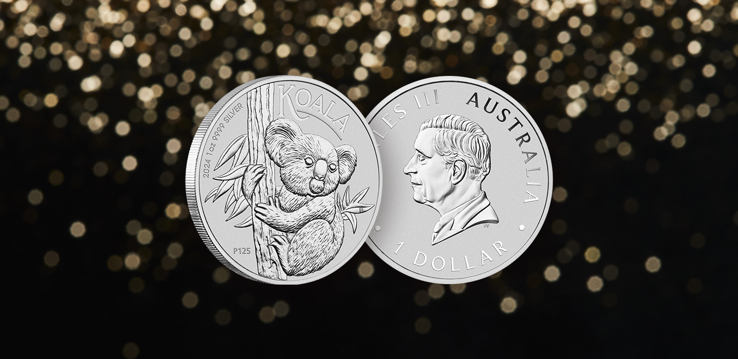 Australian Koala 2024 1oz silver coin 1440X700