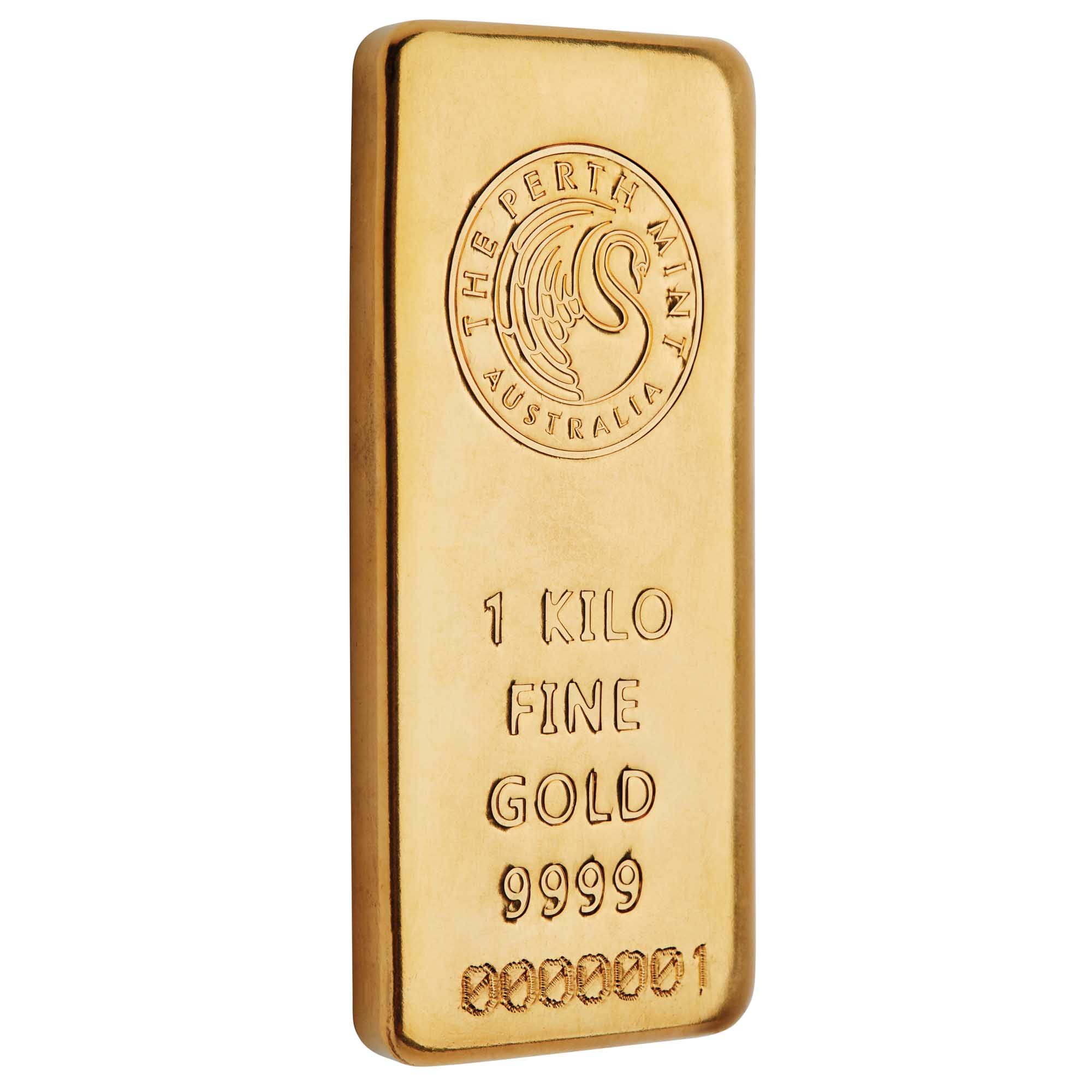 1kg Gold Cast Bar | The Perth Mint