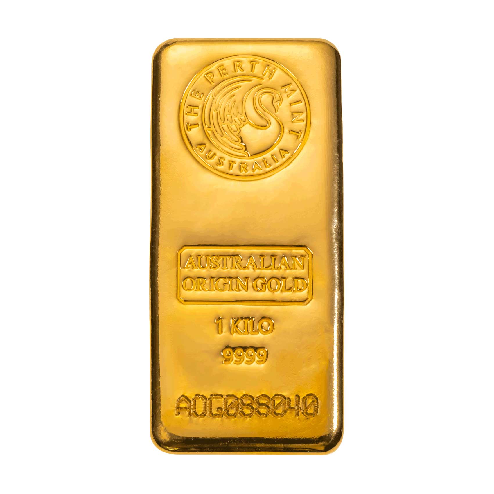 Australian Origin 1 Kilo Gold Cast Bar