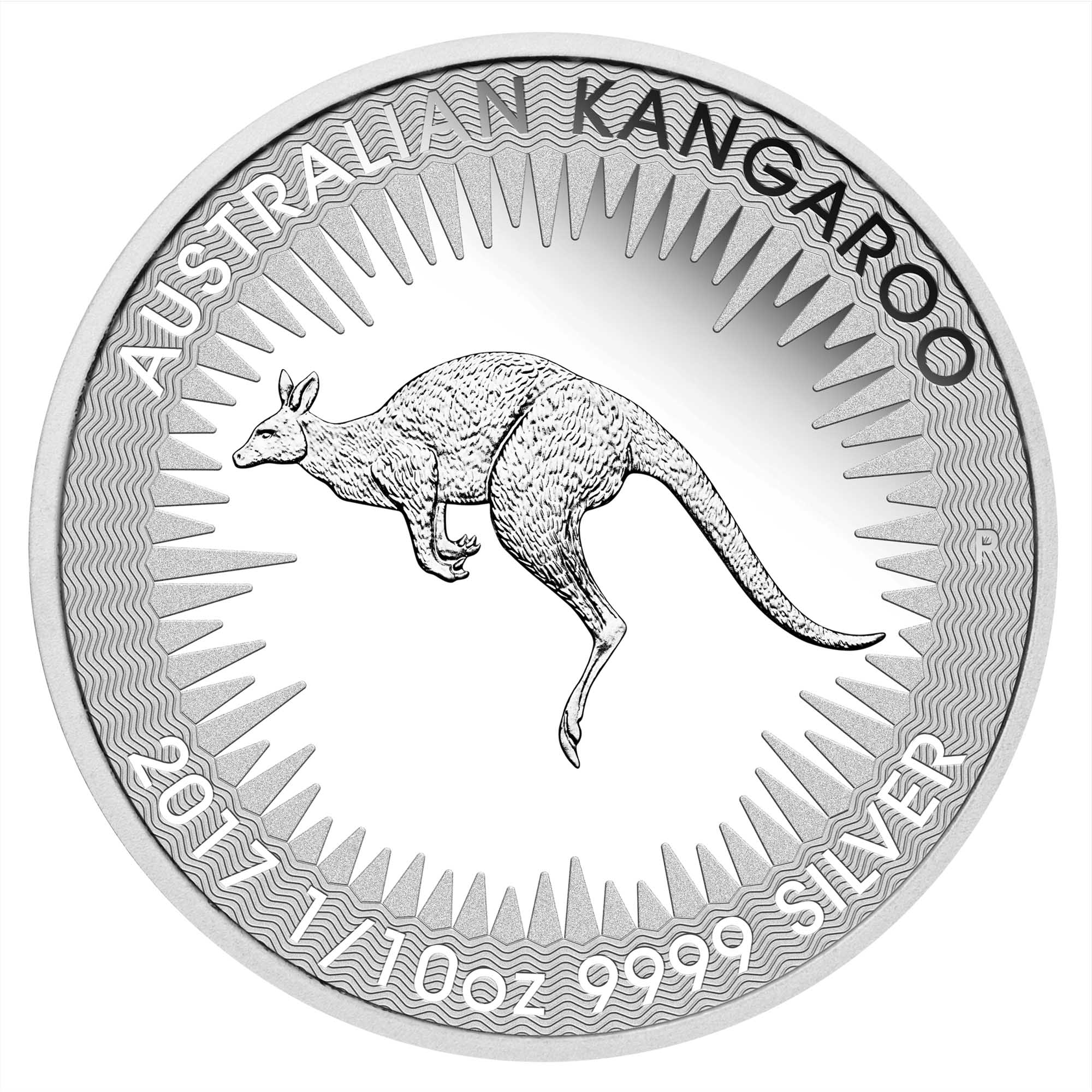 Australian Kangaroo 2017 Silver Proof Four-Coin Set