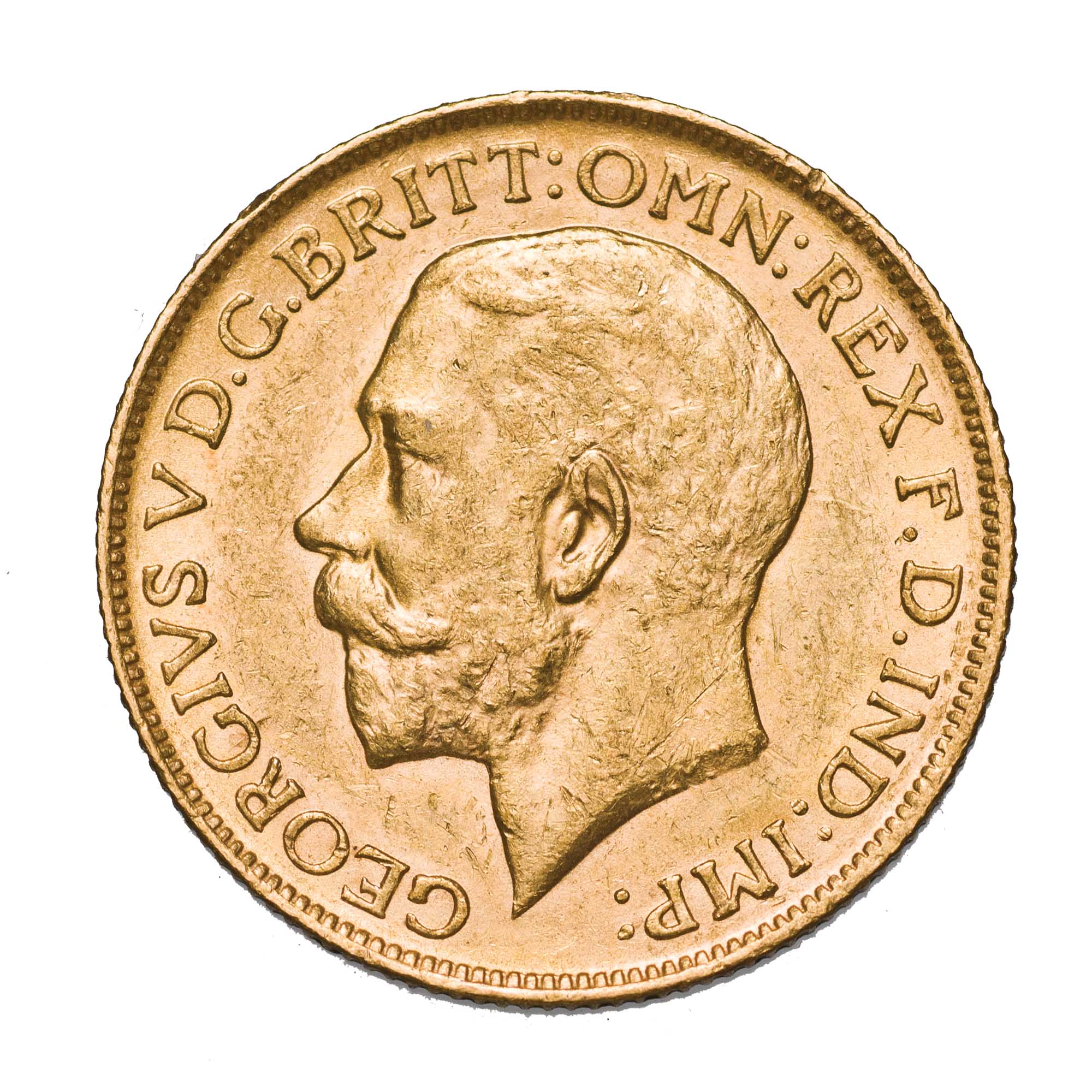 1911 King George V Perth Mint Gold Sovereign