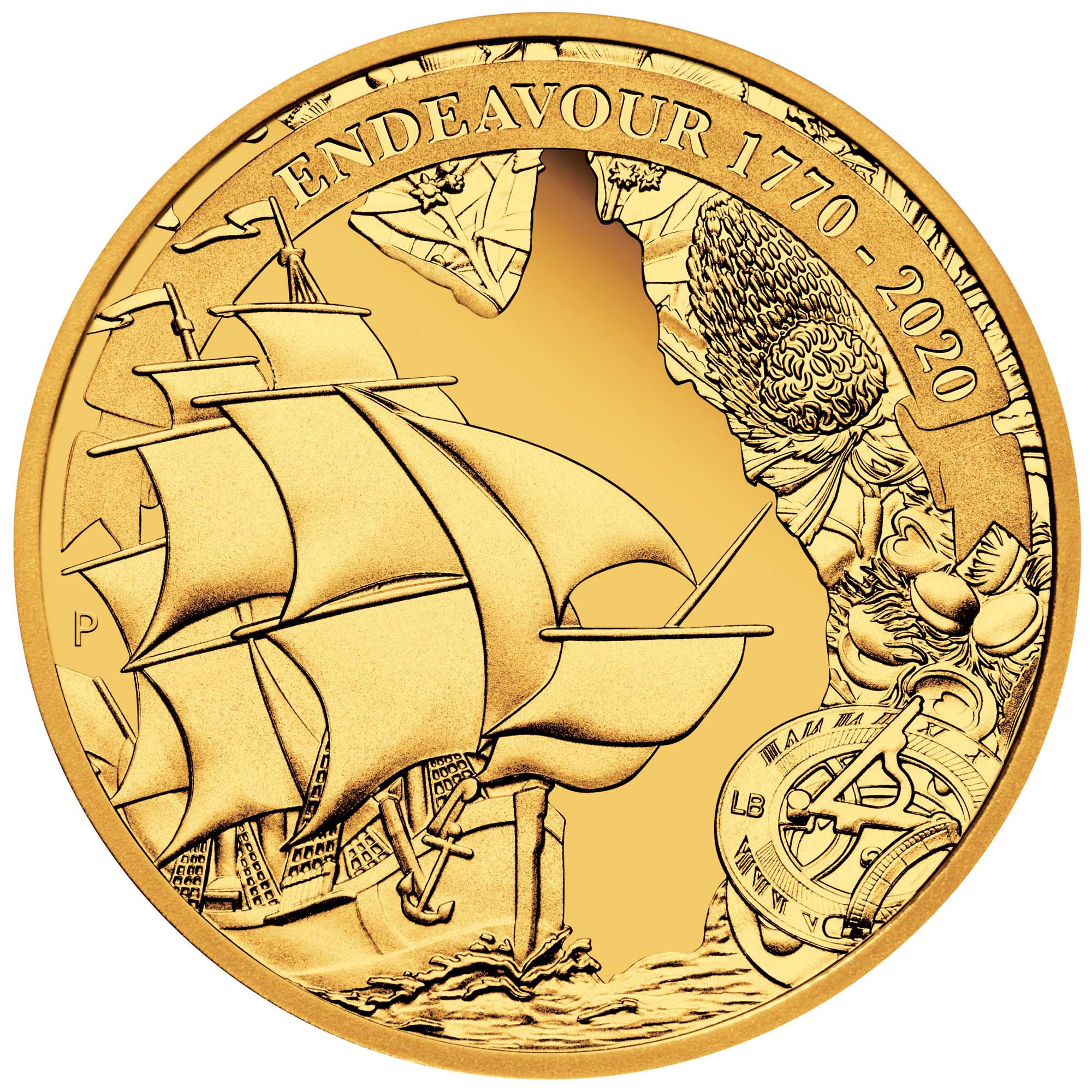 voyage-of-discovery-endeavour-1770-2020-1-4oz-gold-proof-coin