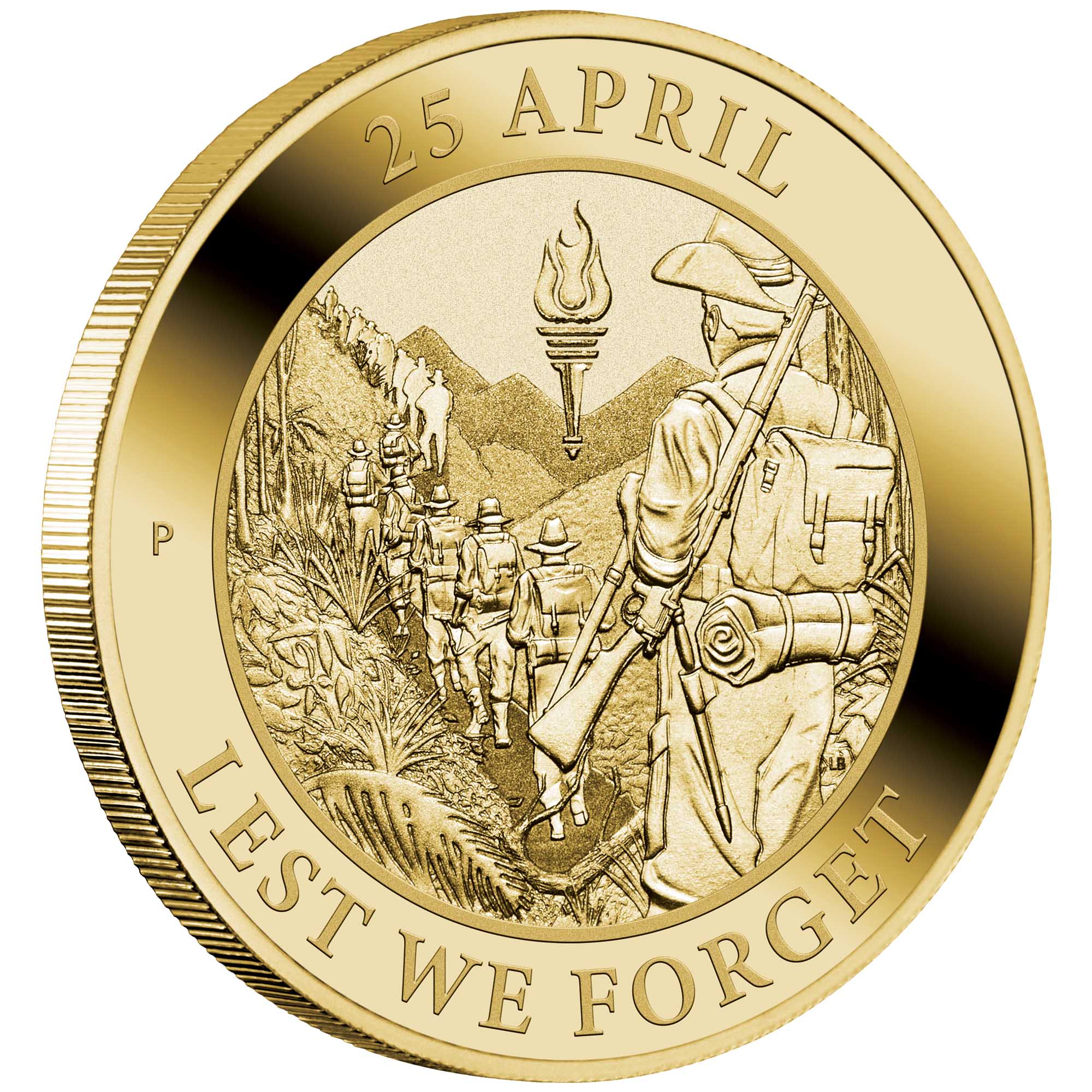 Anzac Day 2022 $1 Coin in Card