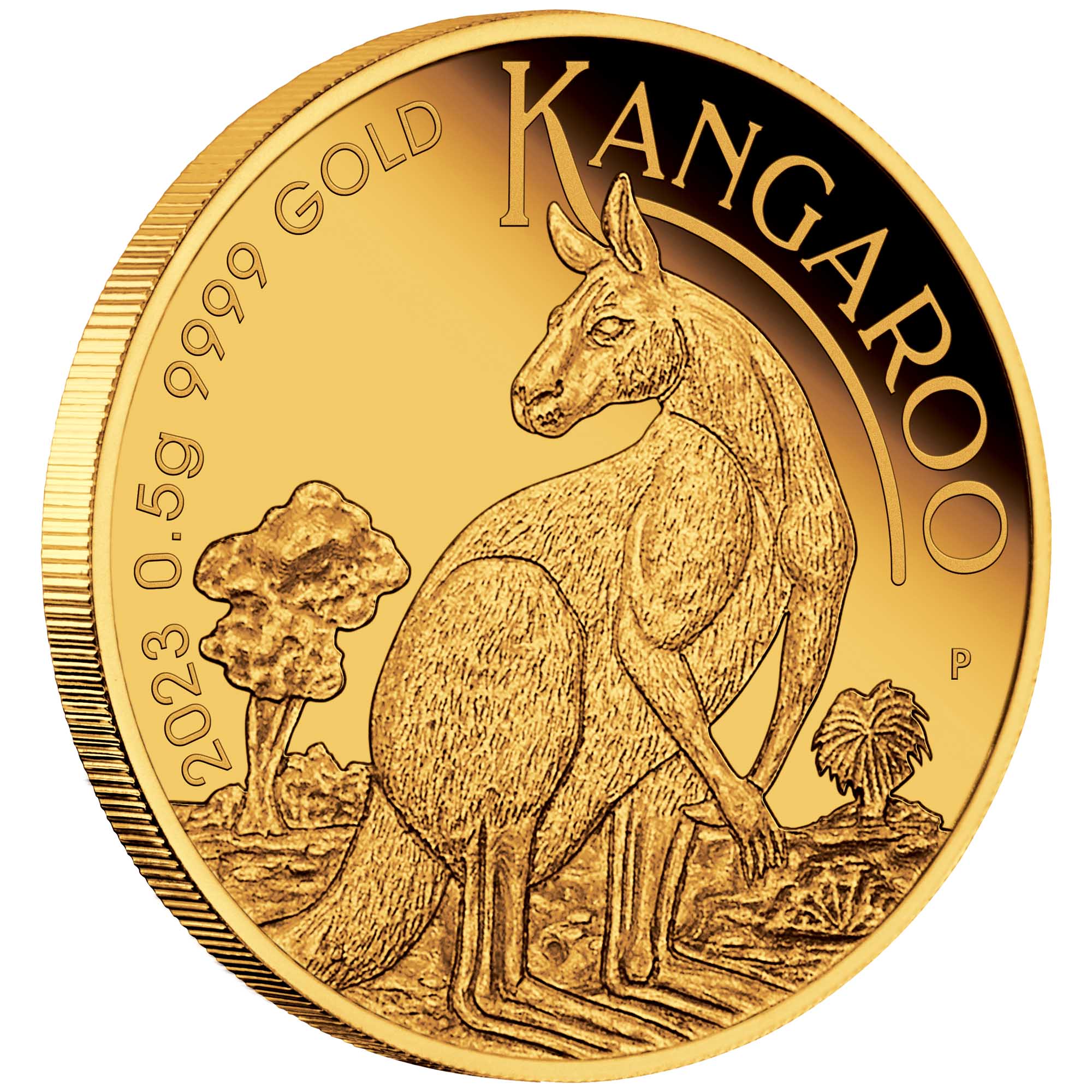 Mini Roo 2023 0.5g Gold Proof Coin in Card | Perth Mint