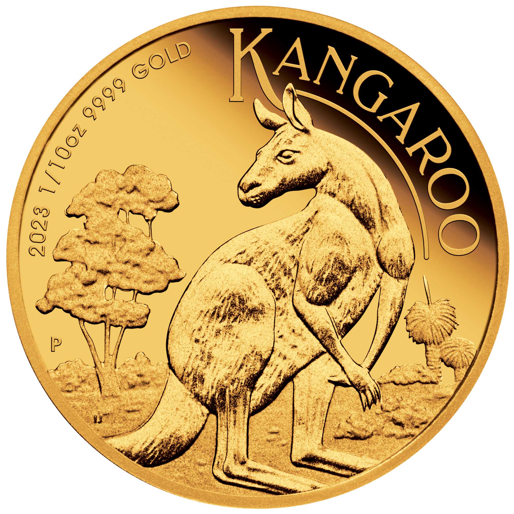 Australian Kangaroo 2023 1/10oz Gold Proof Coin