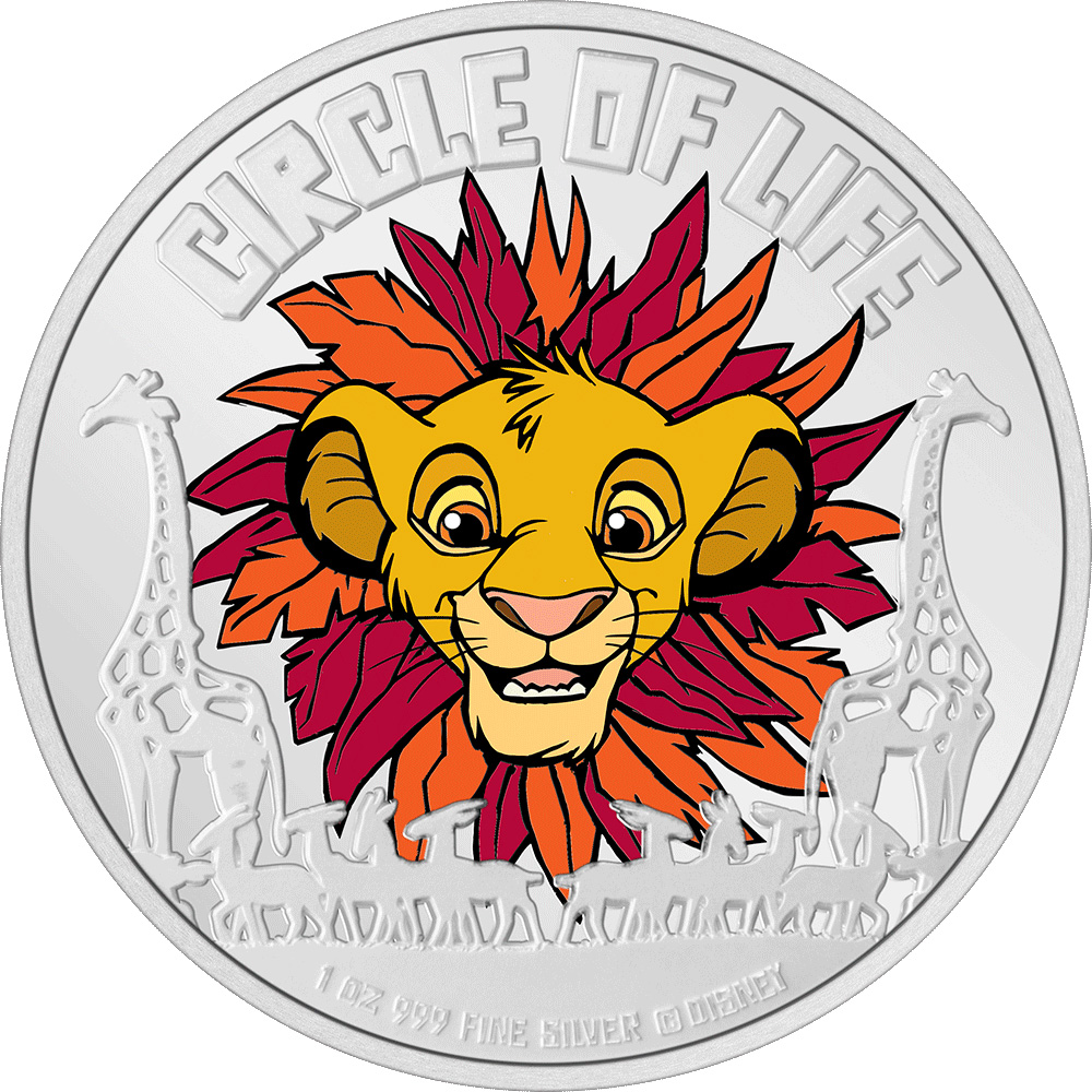 Lion King 2024 1oz Silver Coin