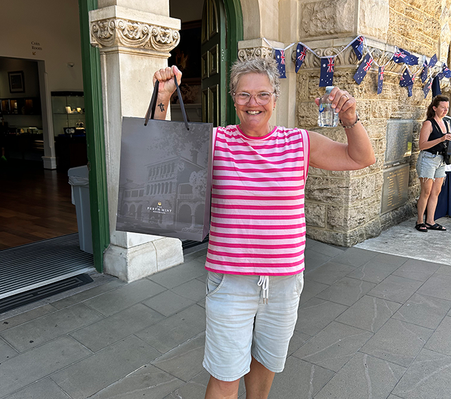 Julie Power at The Perth Mint